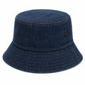 Chapeau bob taille unique en denim bleu marine style décontracté
